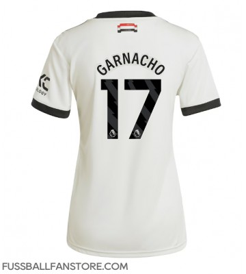 Manchester United Alejandro Garnacho #17 Replik 3rd trikot Damen 2024-25 Kurzarm